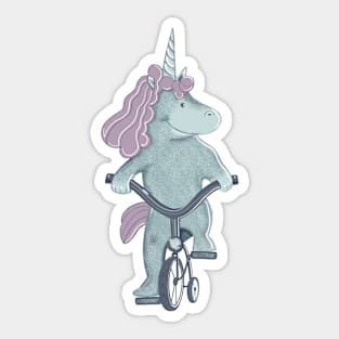 Happy Unicorn Sticker